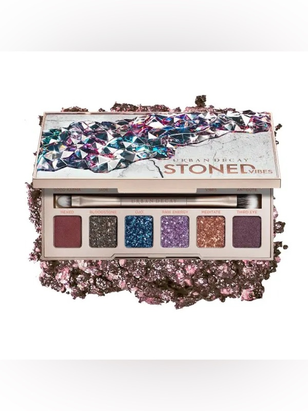Urban Decay Stoned Vibes Eyeshadow Palette 12 Shades Limited Edition - Picture 5 of 8